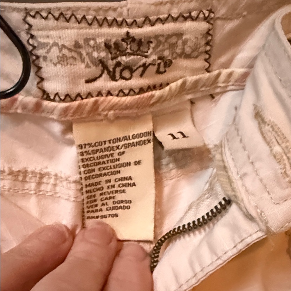 White Nordé shorts